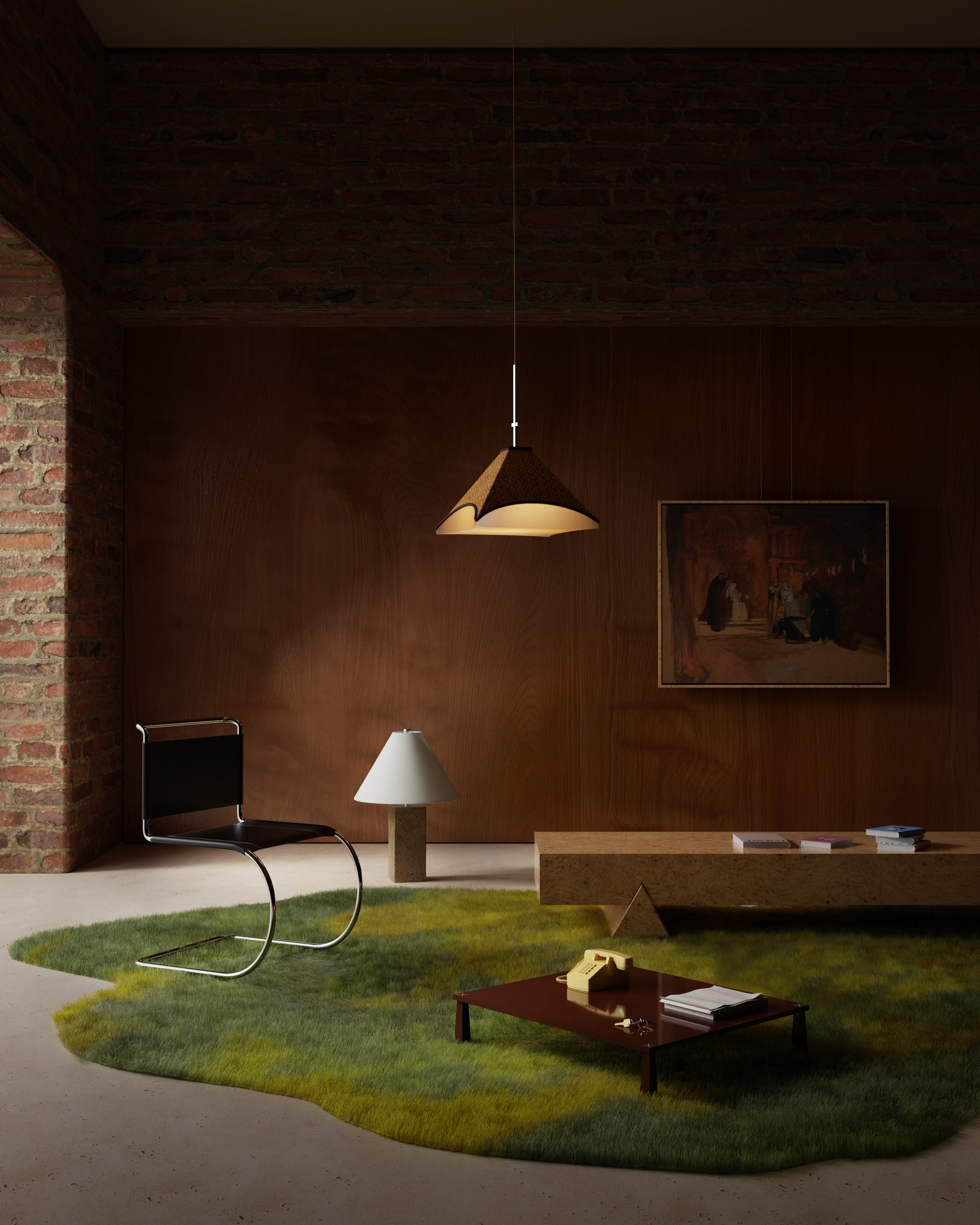 Brick Veneer — Interior