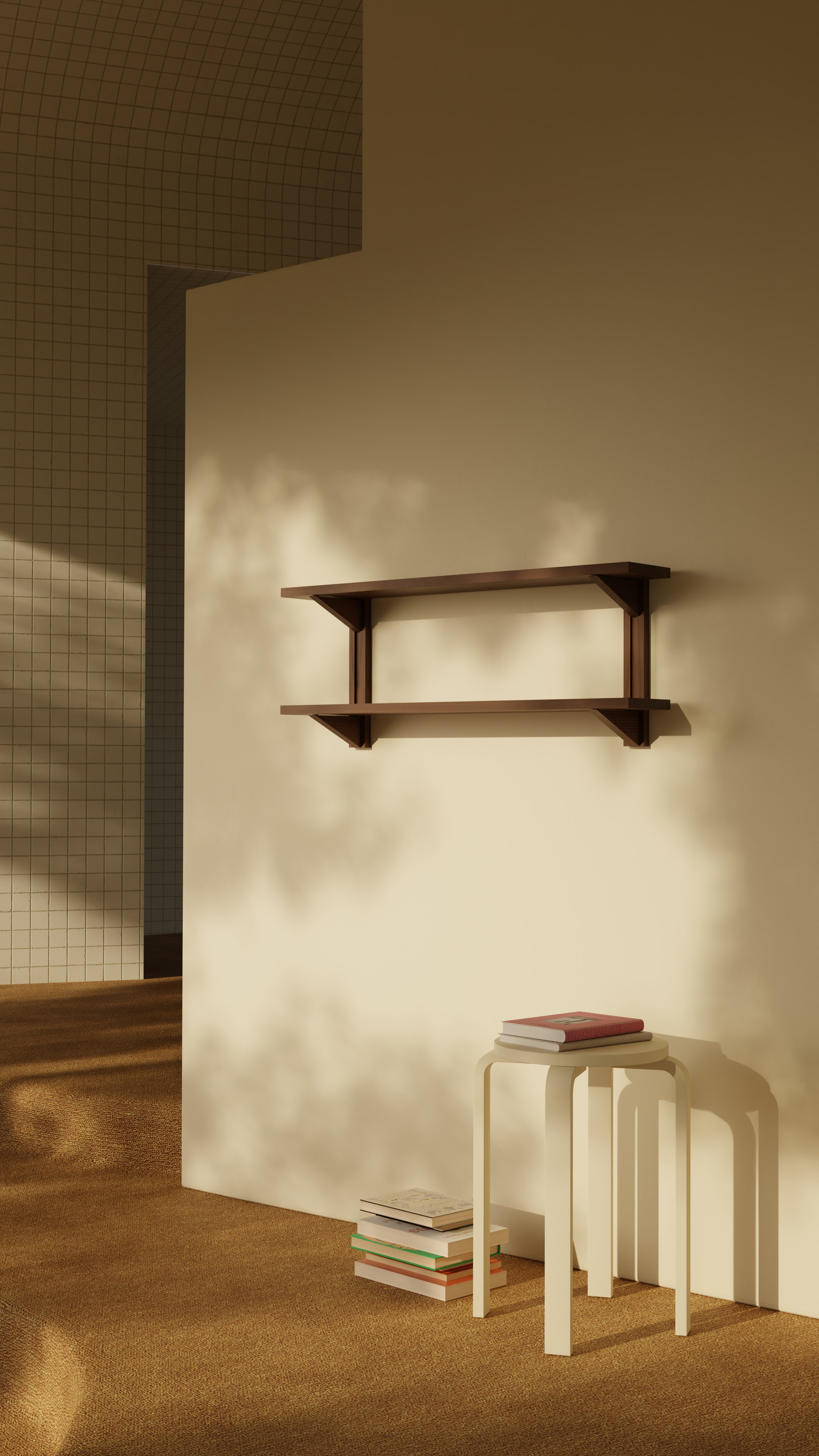Tablette Large Walnut