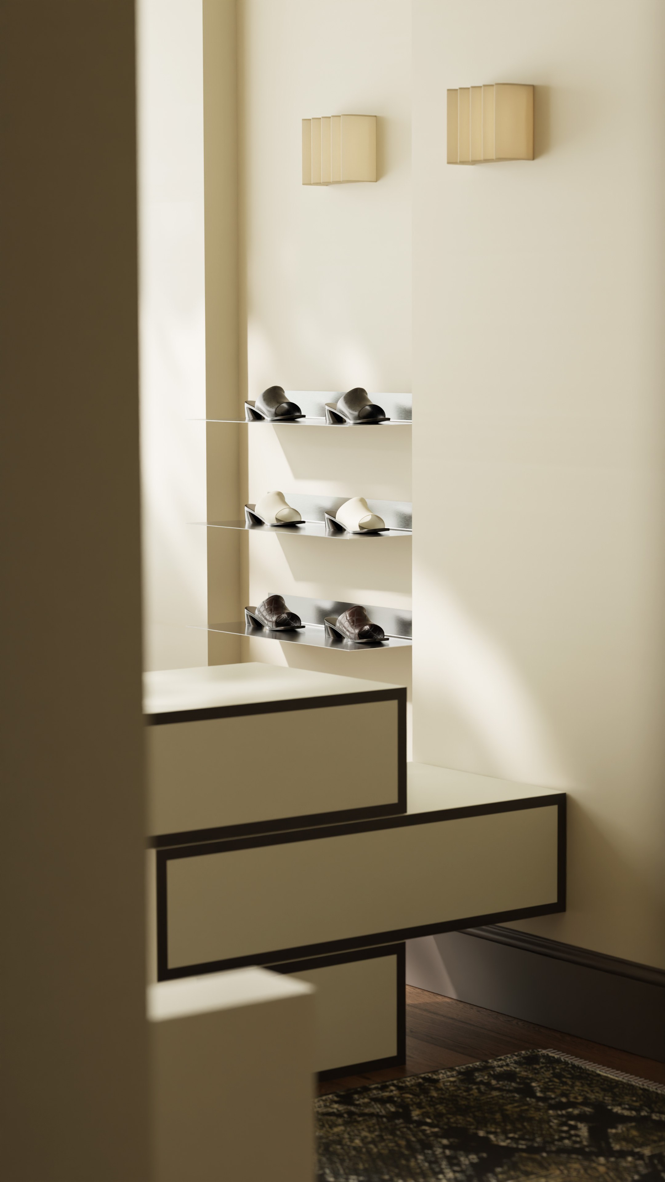 Without Studio personal series, set design and atmosphere render